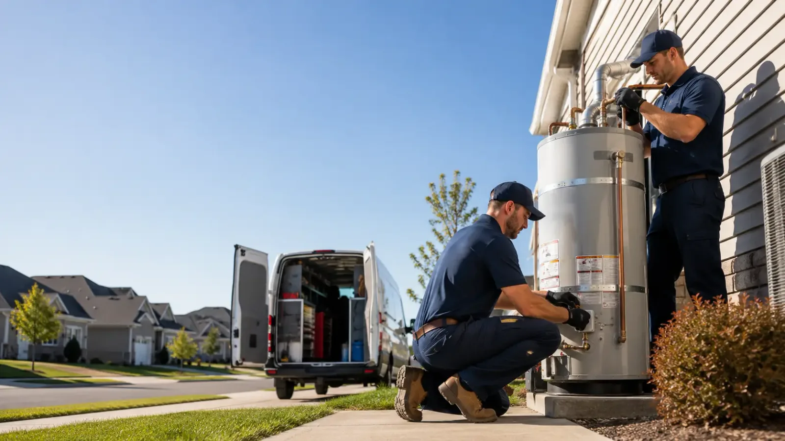 Water Heater Installation in Campus, IL